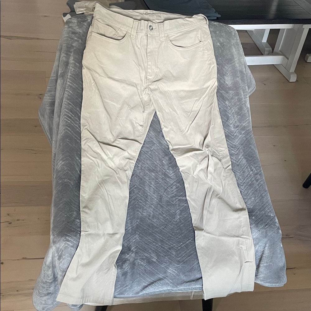 Eddie Bauer Men's Khaki Chinos